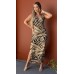 171177 - Vestido Longo Ramany Estampa Animal Print